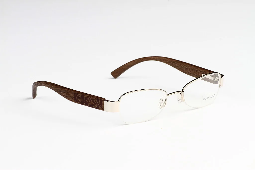 WOOD LOOK EYEGLASSES GLASSES SUNGLASSES #114